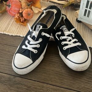 Black Converse All Star Sneakers Size 9